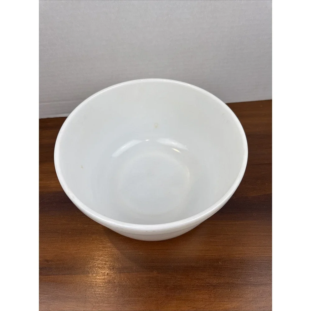 VTG Hamilton Beach Model G Mixer Pyrex Milk‎ Glass Large Bowl 8.5